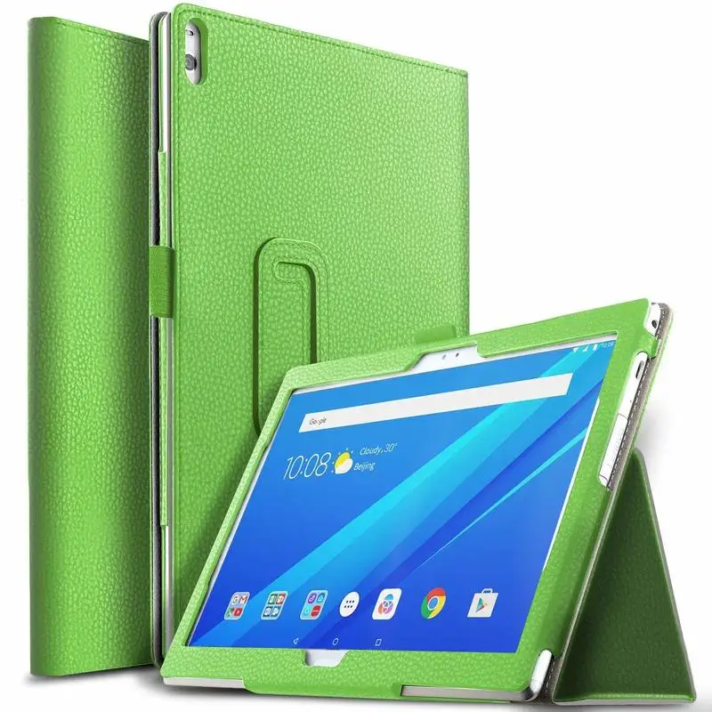 Case for Lenovo Tab 4 10 TB-X304F X304L X304 PU Leather Tablet Cover Stand Capa TAB4 10.1&quot Plus TB-X704F/L Flip | Компьютеры и