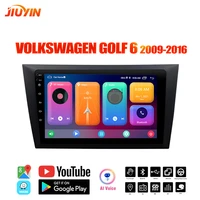 jiuyin ai voice 2 din android 10 car auto radio for volkswagen golf 6 2009 2016 multimedia player gps navigation 2din stereo dvd