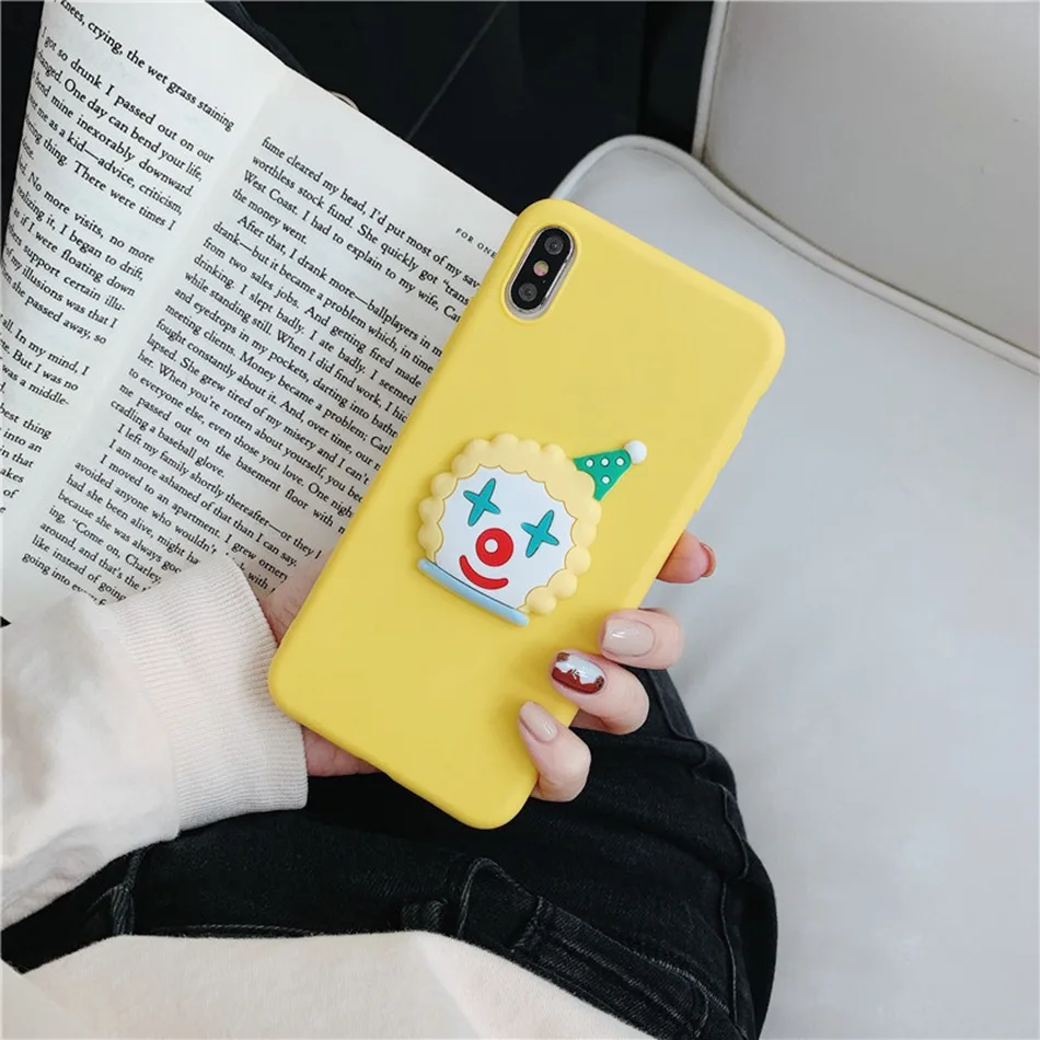 Чехол для Redmi 7a 6a 4a 8a 4х5 Plus милый мультяшный Забавный Клоун интересный DIY чехол