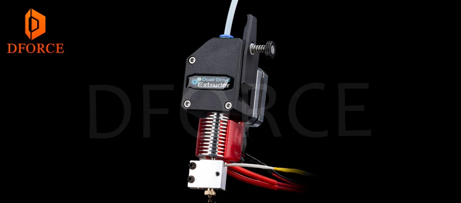 DFORCE BMG экструдер вулкан HOTEND MK8 Боуден экструдер двойной привод экструдер для 3d принтера высокая производительность для I3 printe
