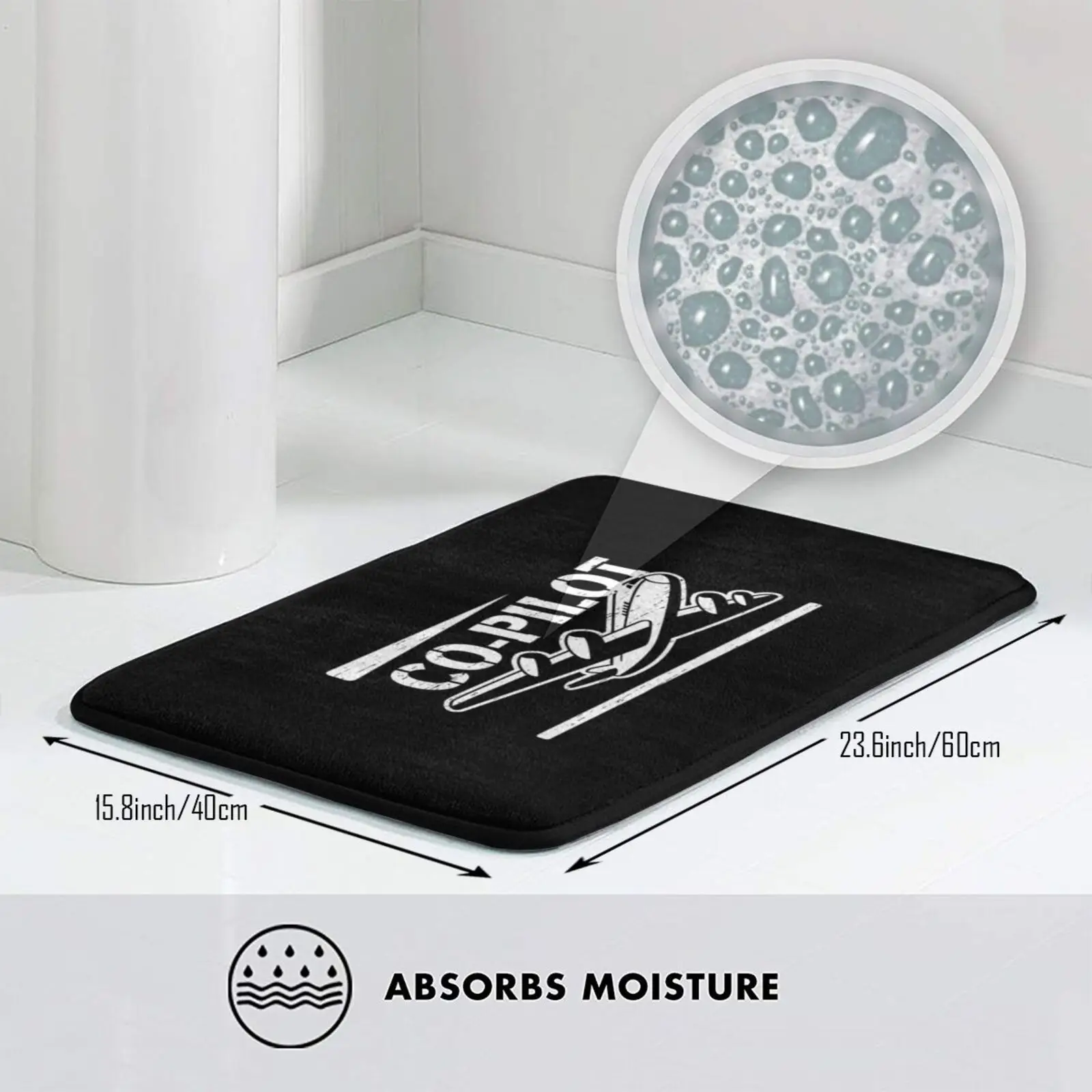 Самолеты самолет летающий коврик ко-пилот для входной двери ванной Коврик Для