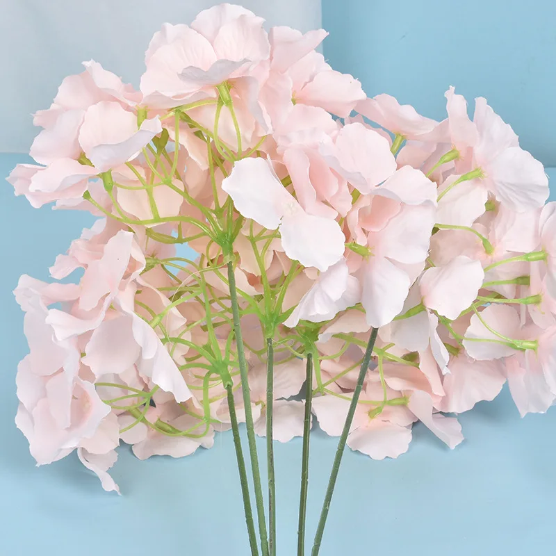 

Artificial Flowers Fake Plants Hydrangea Decor Home-Decoration Wedding