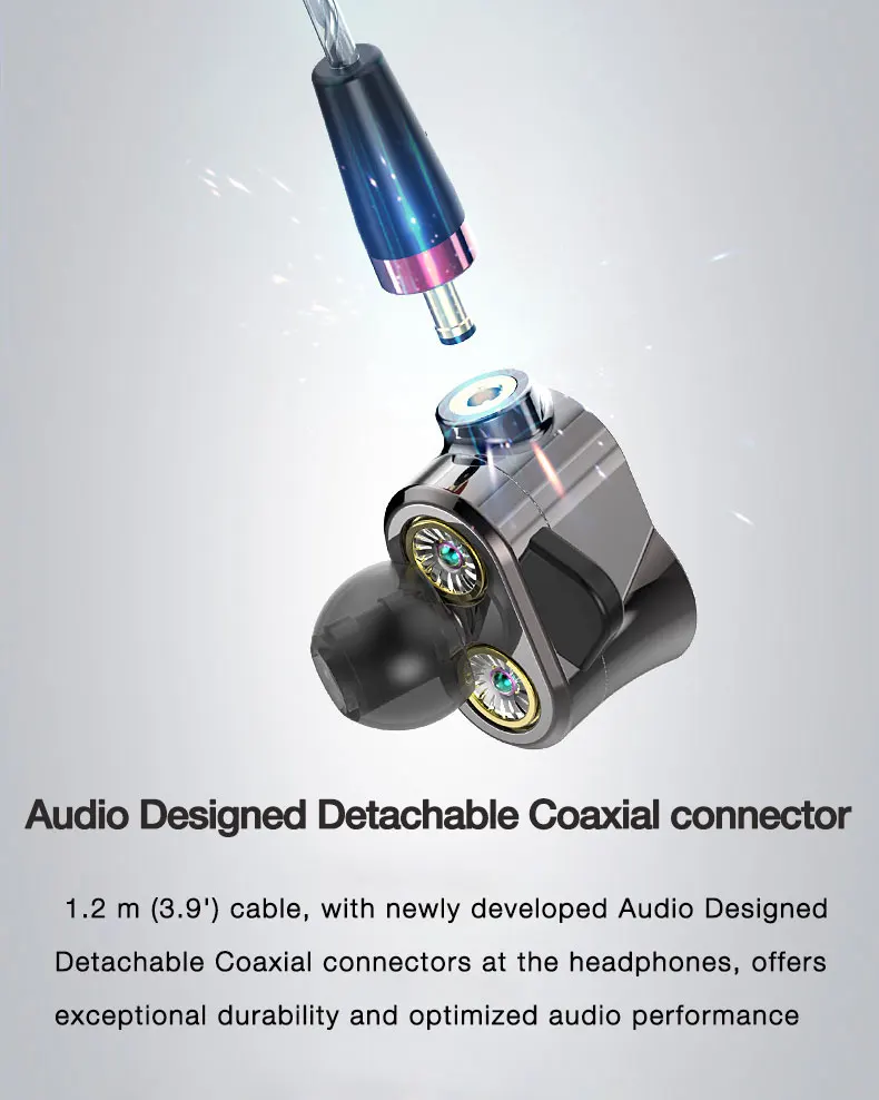 Hi Res Наушники In line mic Triple driver студийный монитор с Высоким Разрешением наушники
