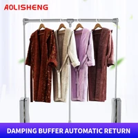 aolisheng wardrobe lifting cloakroom buffer clothes rail pull down retractable movable