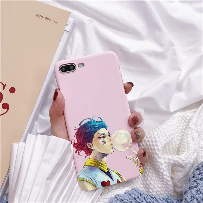 Чехол для телефона Hunter x 3 HXH Anime Gon Kurapika матовый карамельный чехол iPhone 11 Pro 6s 7 8 Plus X XR
