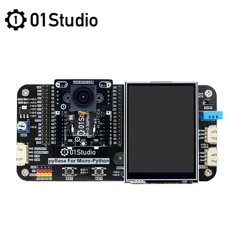 01Studio Sipeed pyAI- K210 Development Demo Board Python AI Industrial Intelligence Machine Vision Deep Learning Micropython - купить по