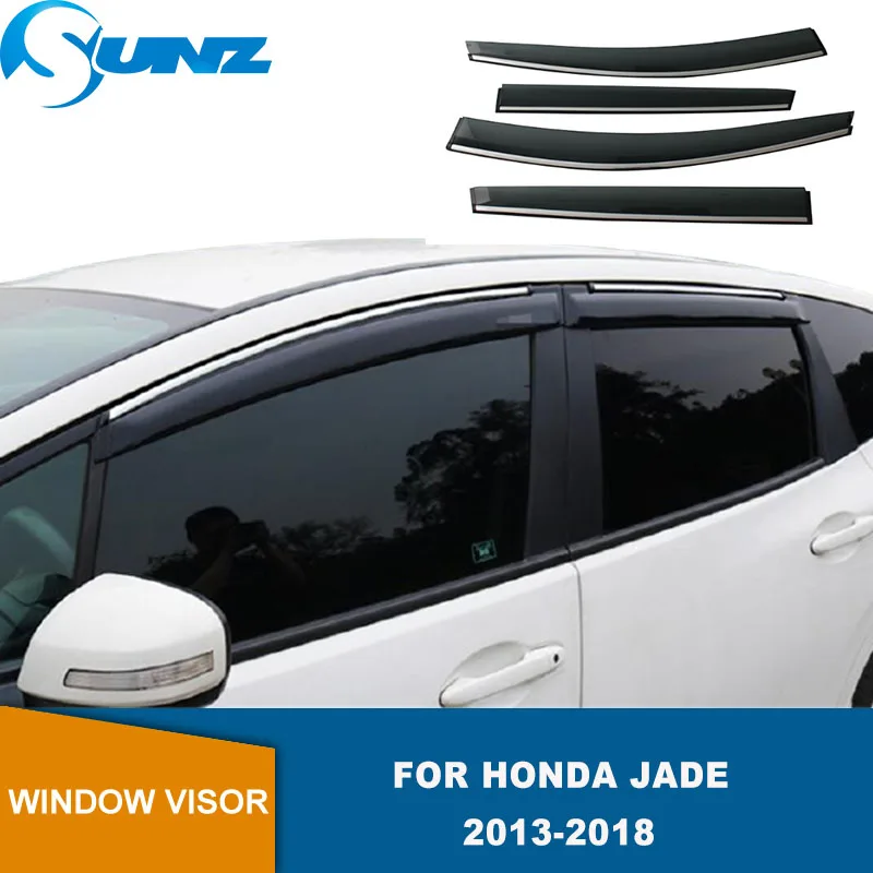 

Side Window Deflector For Honda Jade 2013 2014 2015 2016 2017 2018 2019 2020 Window Visor Shade Vent Wind Rain Deflector Guards