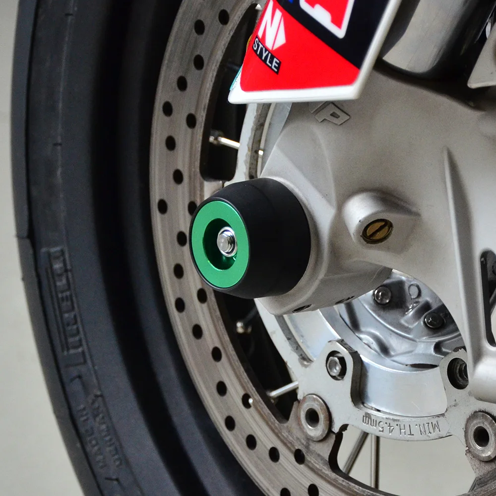 For KAWASAKI Z650 NINJA 650 2017 2018 2019 Motorcycle Front Rear Axle Fork Wheel Slider Falling Protector Aluminum Delrin | Автомобили и
