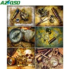 AZQSD 5d алмазная картина карта полная дрель Ремесленная поделка, алмазная вышивка пейзаж мозаика картина Стразы Декор для дома