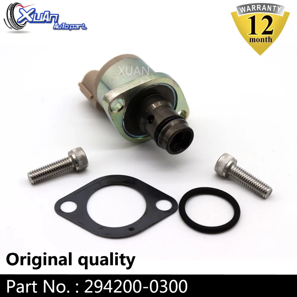 

XUAN 294200-0300 High Pressure Fuel Pump Regulator Suction Control SCV Valve For Toyota RAV4 Verso Dyna Land Cruiser 2.0 D-4D