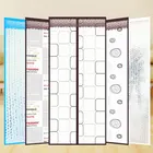 Занавеска дверная автоматическая с защитой от ветра и холода, теплая водонепроницаемая Магнитная занавеска без дыма, для дома, Осень-зима