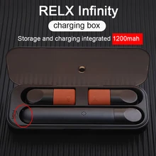 Portable For RELX Infinity 4th Classic Charging Box with 1200mAh Built-in Battery Electronic Cigarette Charger Prevent loss