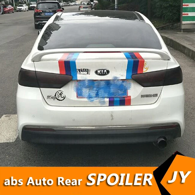 Спойлер для KIA K4 2011-2016 спойлер из высококачественного АБС-материала заднего крыла
