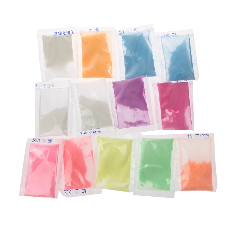 

13 Colour Luminous powder Resin Pigment Dye UV Resin Epoxy DIY Making Jewelry Pigment