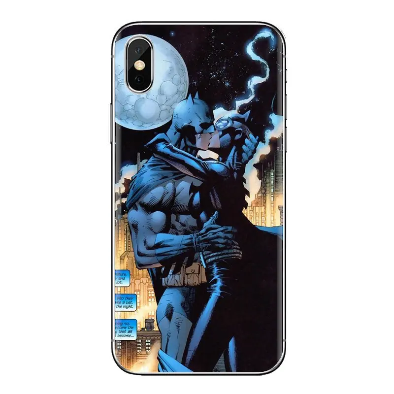 For HTC One U11 U12 X9 M7 M8 A9 M9 M10 E9 Plus Desire 630 530 626 628 816 820 830 Cartoon Superhero Batman logo Soft Shell Cover |