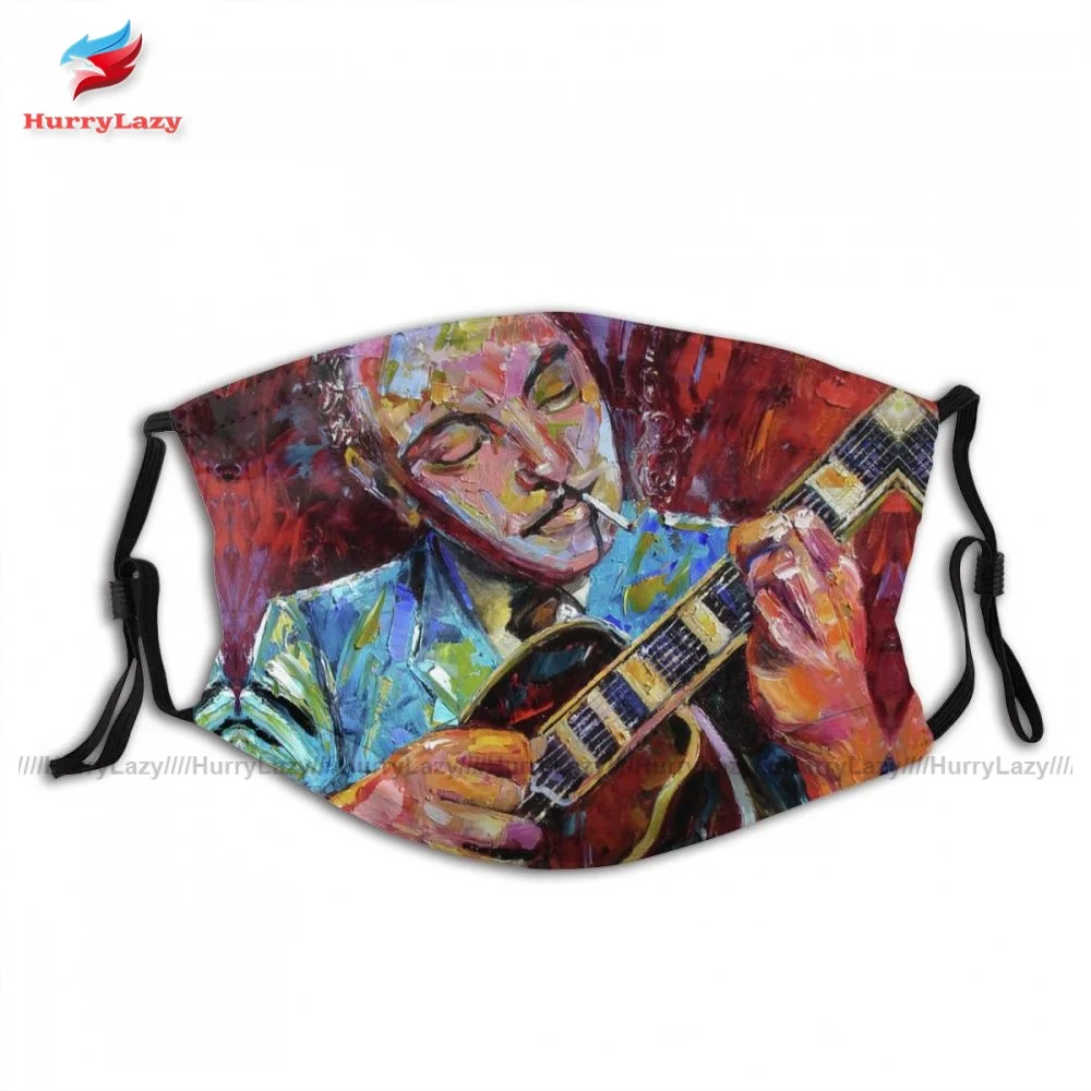 

Protective Adults Django Face Mouth Mask Fantasy Polyester Printed Facial Mask With Filter
