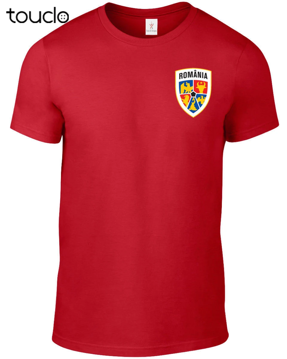 Румыния 2019 Футболка мужская футболист Легенда футбольных новый бренд дешевая