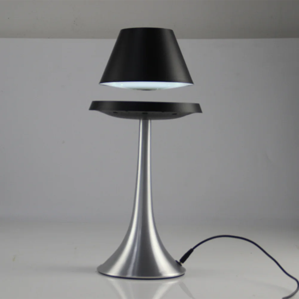 

Intelligent 3D Printing Lamp Holder Magnetic Levitation Feature Creative Bedside Lamp New Technology Lampshade Table Lamp