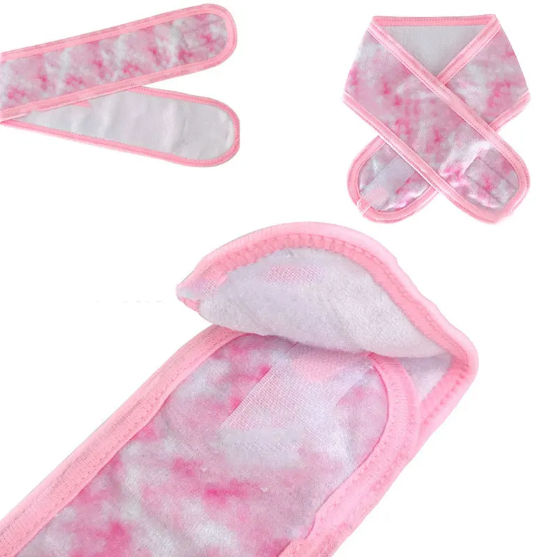 

Velcro Yoga Headband Stylish Printing Hairband Western Style Face Wash Women Hair Band Printed Headband Printed Hair Accessories