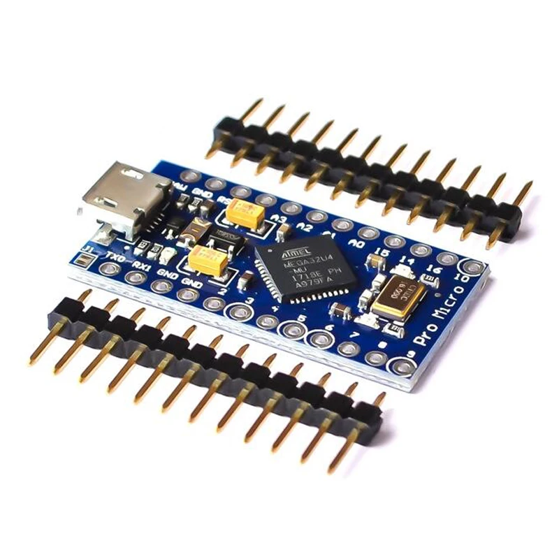 ATMEG328P для Arduino pro Micro Atmega32U4 micro USB 5 В/16 м макетная плата электронного
