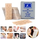 5 коробок, релаксационные наклейки для ушей, терапия, прессование, пластырь для аурикулотерапии, магнитные бусины для массажа ушей, для похудения и тела