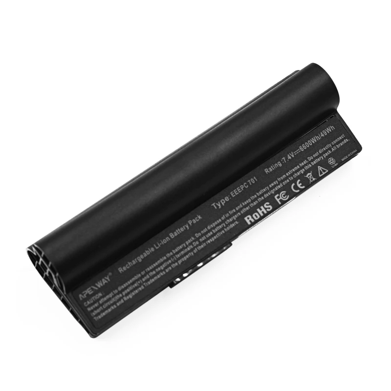 7 4 В/6600 мАч аккумулятор для ноутбука Asus Eee PC 2G Surf 4G 700 701 90 8G A23-P701 A22-700 A22-P701 90-OA001B1000 |