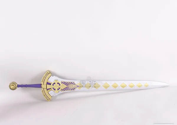 Судьба/прототип Артура Pendragon Archetype Saber Excalibur Proto Косплей реплика меча реквизит для