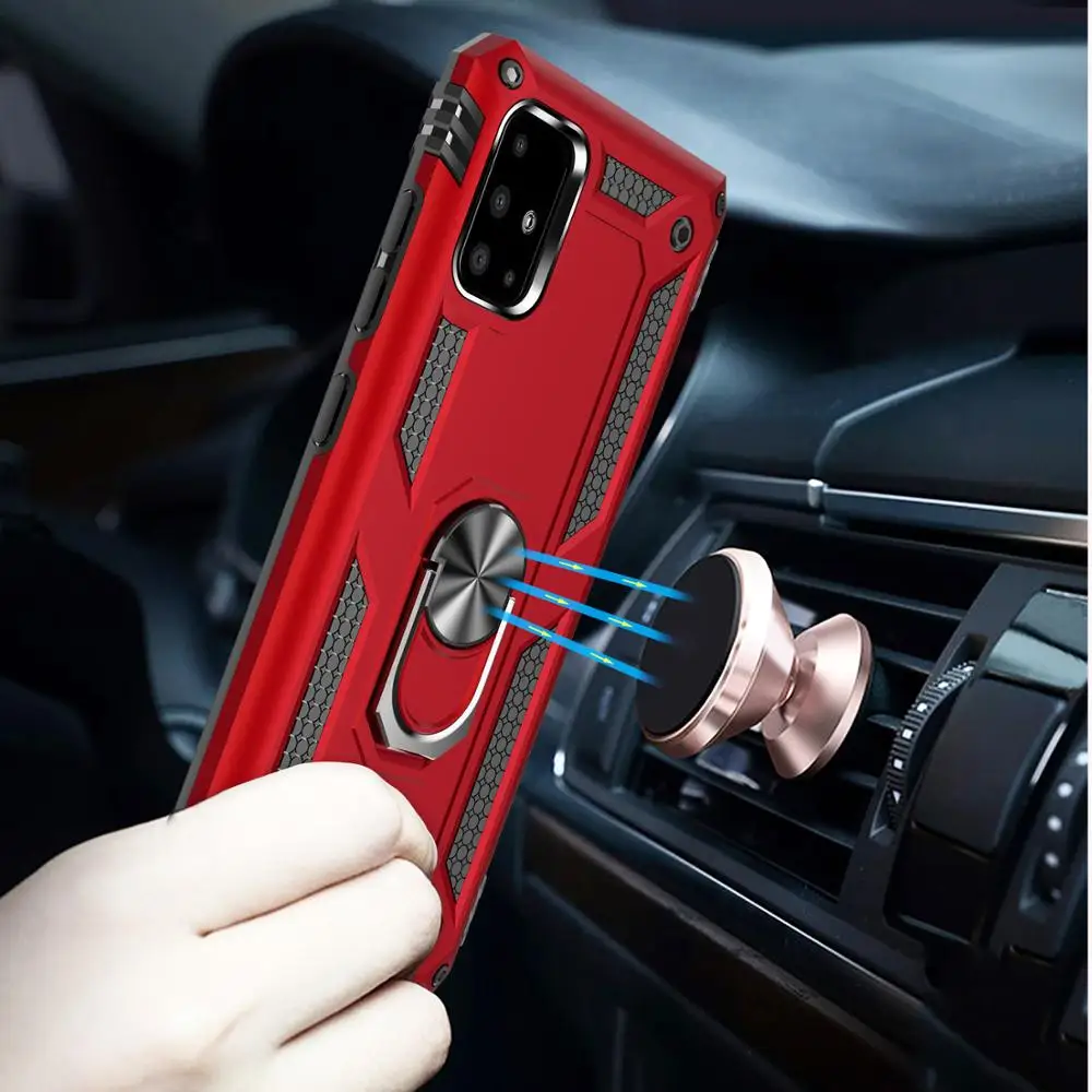 Магнитные наклейки для авто защитный чехол подставка Samsung Galaxy S20 S10 S21 плюс A51 A71 5G A01