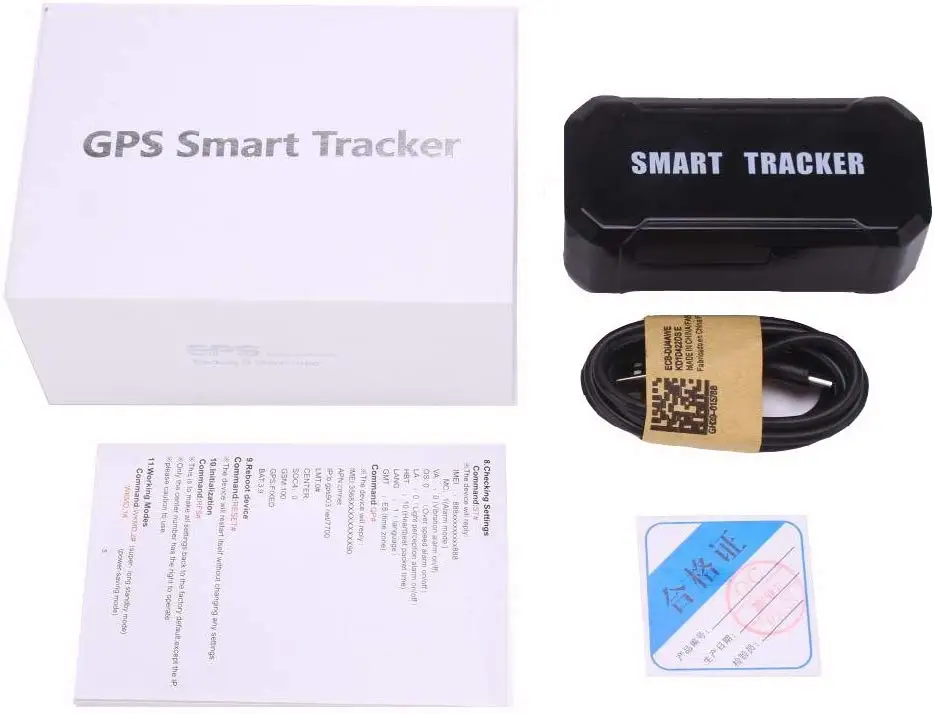 

90days Standby Real Time Anti-theft GPS Tracker for Vehicle Car with Strong Magnet 10000mah Battery, Voice Monitor Free APP