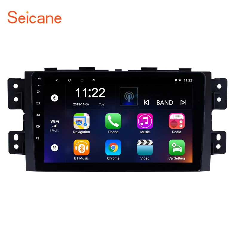 Seicane 9 Inch Android 10.0 Bluetooth GPS Navigation For 2008-2016 KIA Borrego Car Auto Stereo Support 3G WiFi Rearview camera | Автомобили