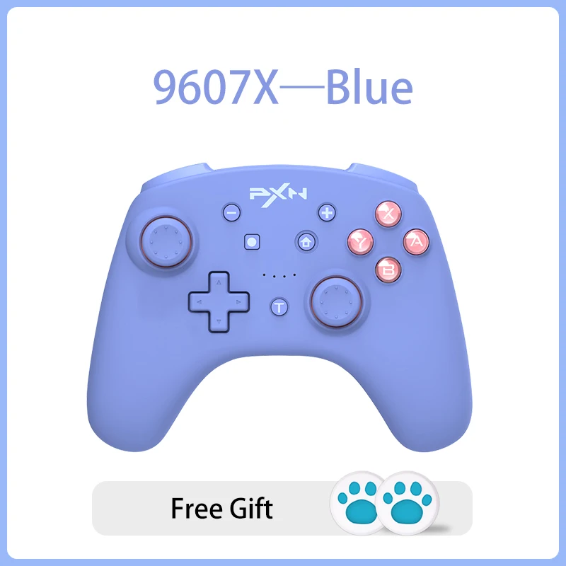 Геймпад PXN 9607X для контроллера Nintendo винный Bluetooth-совместимый с Lite/ПК USB-кабель