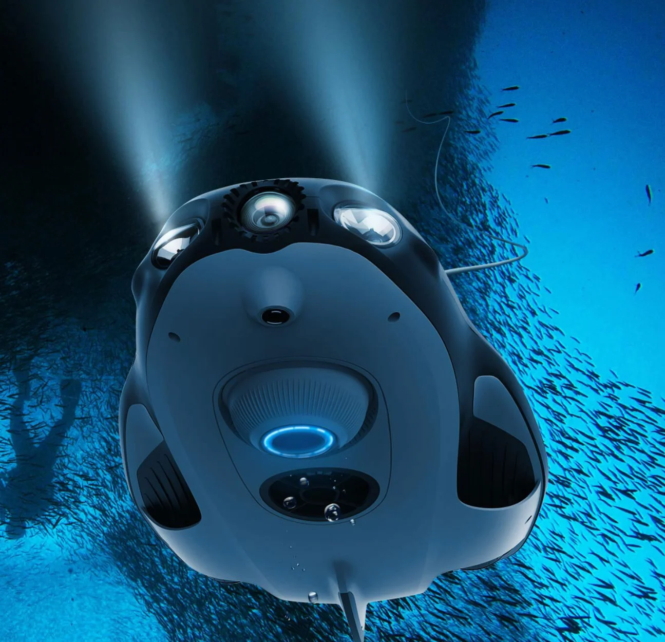 Дешево Подводный Дрон PowerRay, подводная лодка, Морская Лодка, камера для поиска рыбы под водой