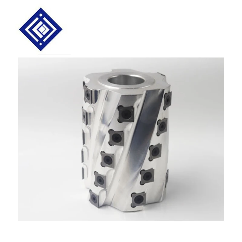 Preço Liga De Alumínio Carboneto Ferramenta De Corte Plaina Espiral Helicoidal Cabeça De Cortador De Madeira Reversível-espiral Lâmina Sprial Cabeça De Cortador De Aplainamento