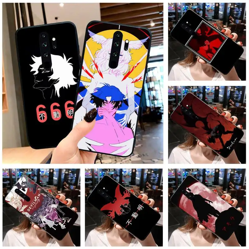 HUAGETOP Devilman Crybaby Black Cell чехол для телефона Redmi Note 9 8 8T 8A 7 6 6A Go Pro Max K20 | Мобильные