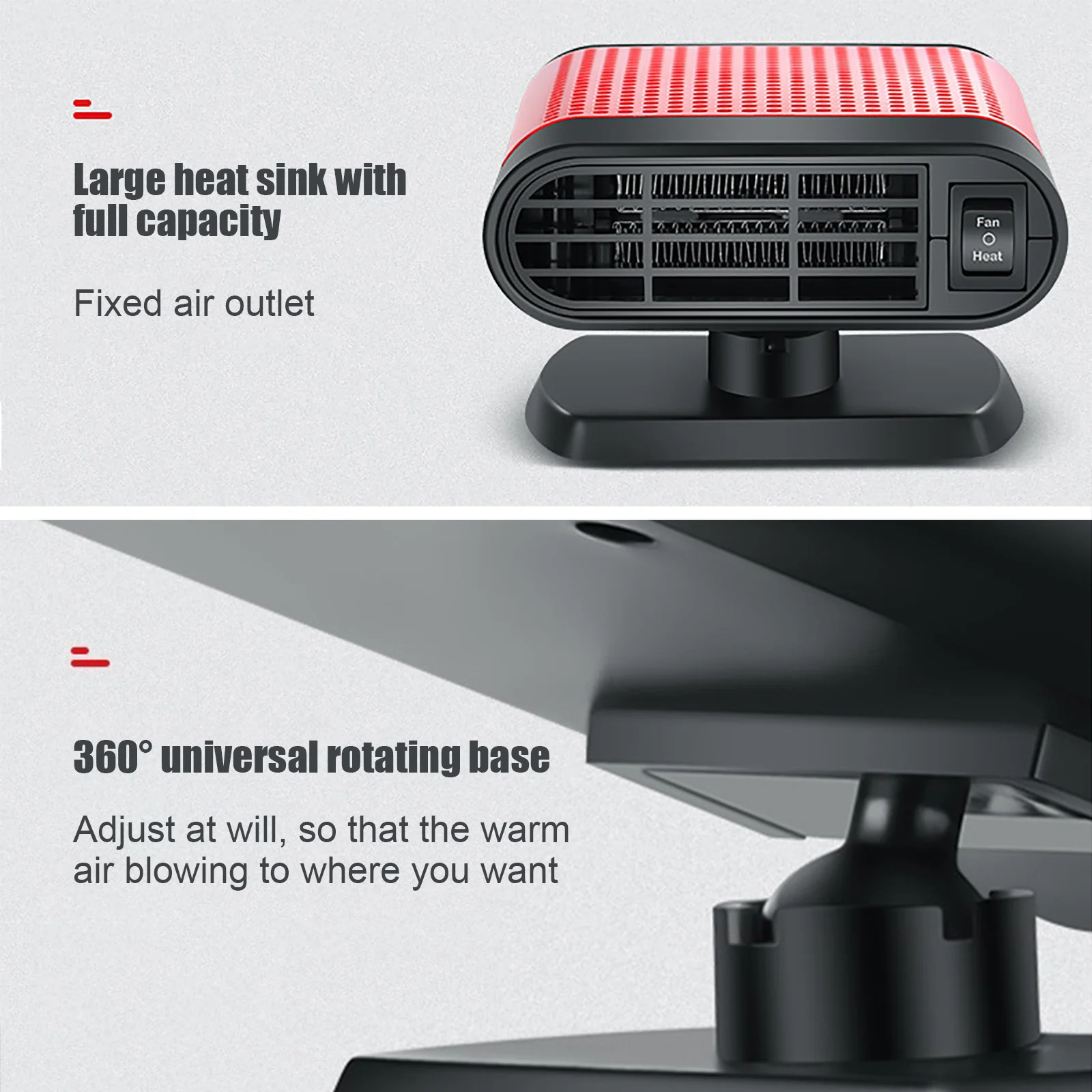 Автомобильный обогреватель вентилятор 12 В 150 Вт автомобильный дефростер