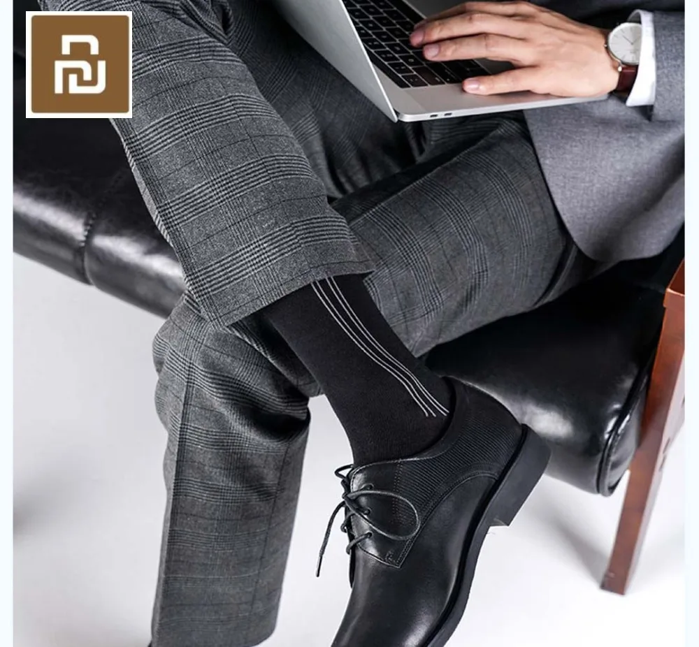 Носки Youpin Длинные мужские в клетку 1 шт. | Электроника