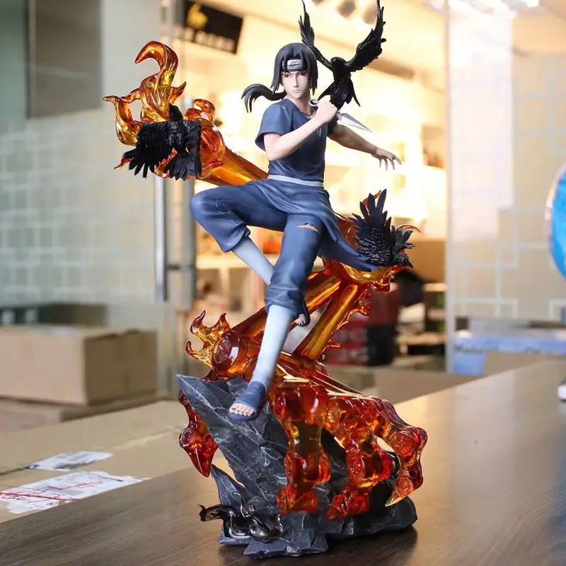 Экшн-фигурка Наруто Gk 36 см модель корабля аниме удзумаки Учиха Итачи Акацуки