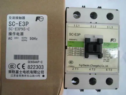 Новинка FUJI SC E3P AC36V контактор переменного тока Бесплатная доставка|Автоматизация