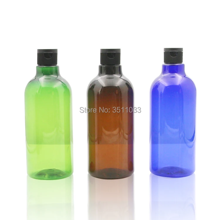 10 шт. прозрачные пластиковые бутылки для косметики 500 мл|Многоразовые бутылки| |
