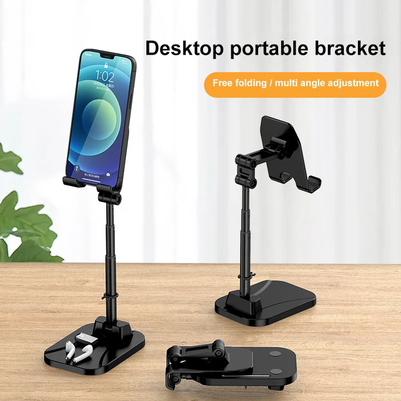 

New Tablet Stand Holder For IPad Pro Air Mini Adjustable Aluminum Desk Desktop Mobile Phone Holder For IPhone Samsung Tablet