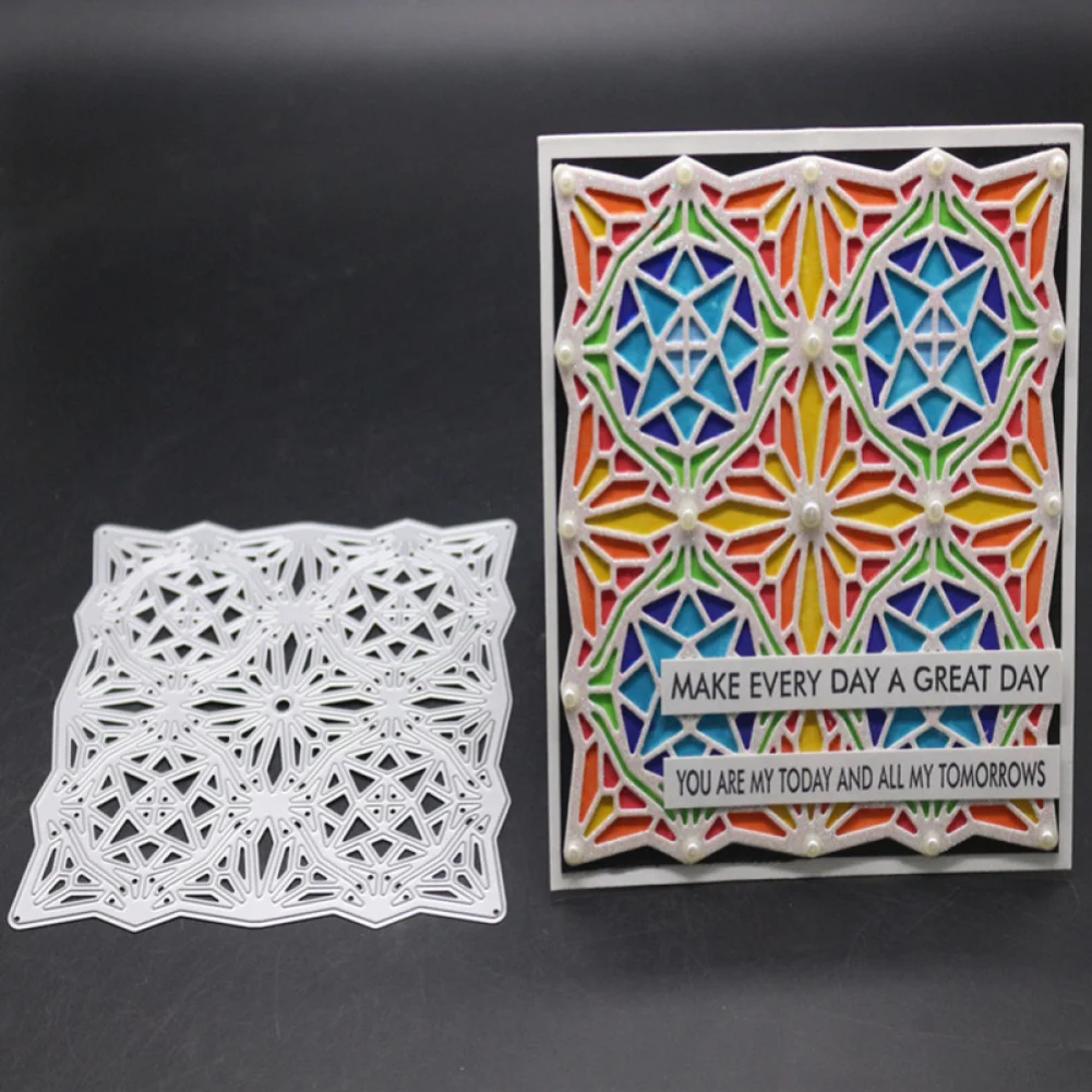 Нерегулярные алмазные украшения металлические режущие штампы геометрические