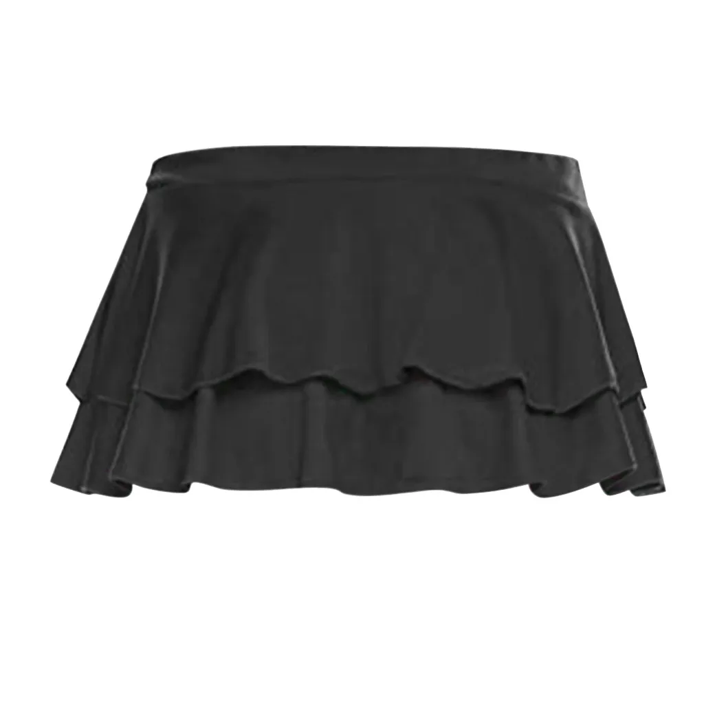 

Womens Fashion Club Low-Waisted Sexy Party And Evening Mini Skirt Pleated skirt Streetwear High-waisted skirt