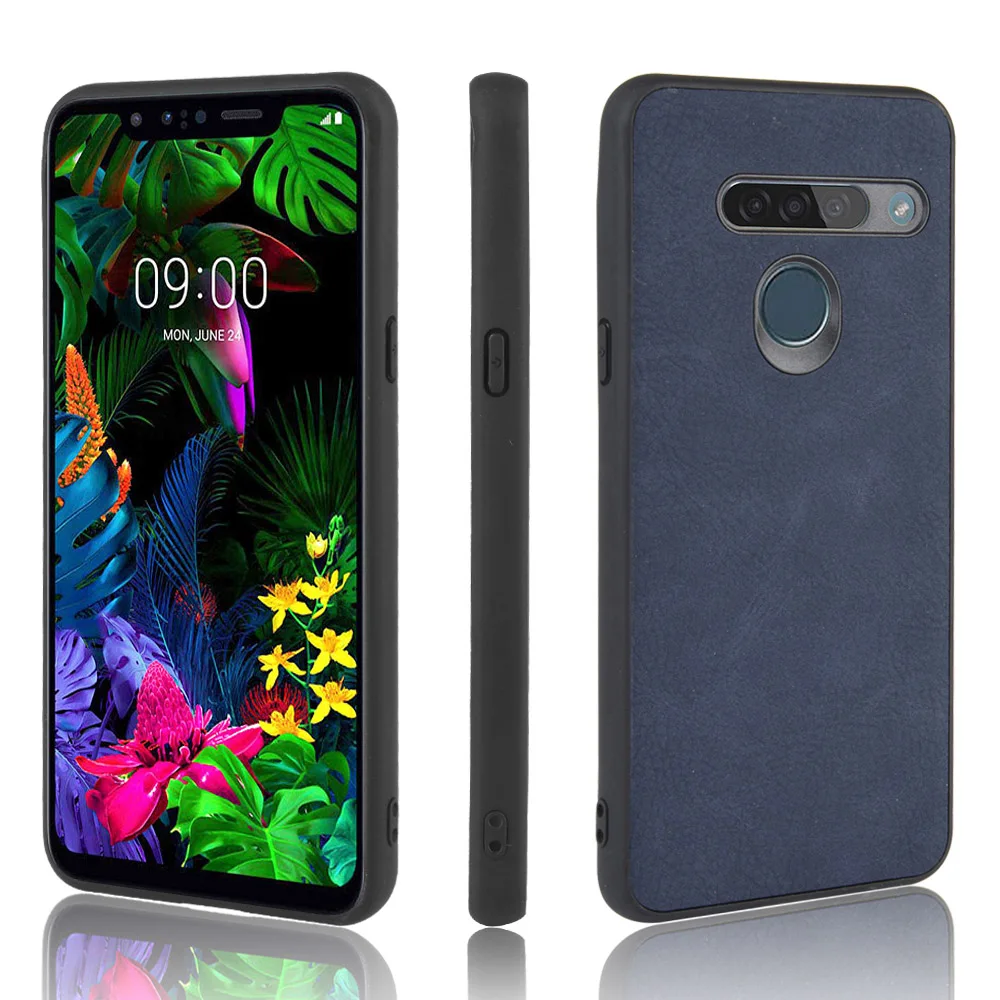 10 шт./лот TPU + PU PC овечья кожа Жесткий чехол для телефона LG Stylo 5 K40 K12 Plus G8 THINQ Южная