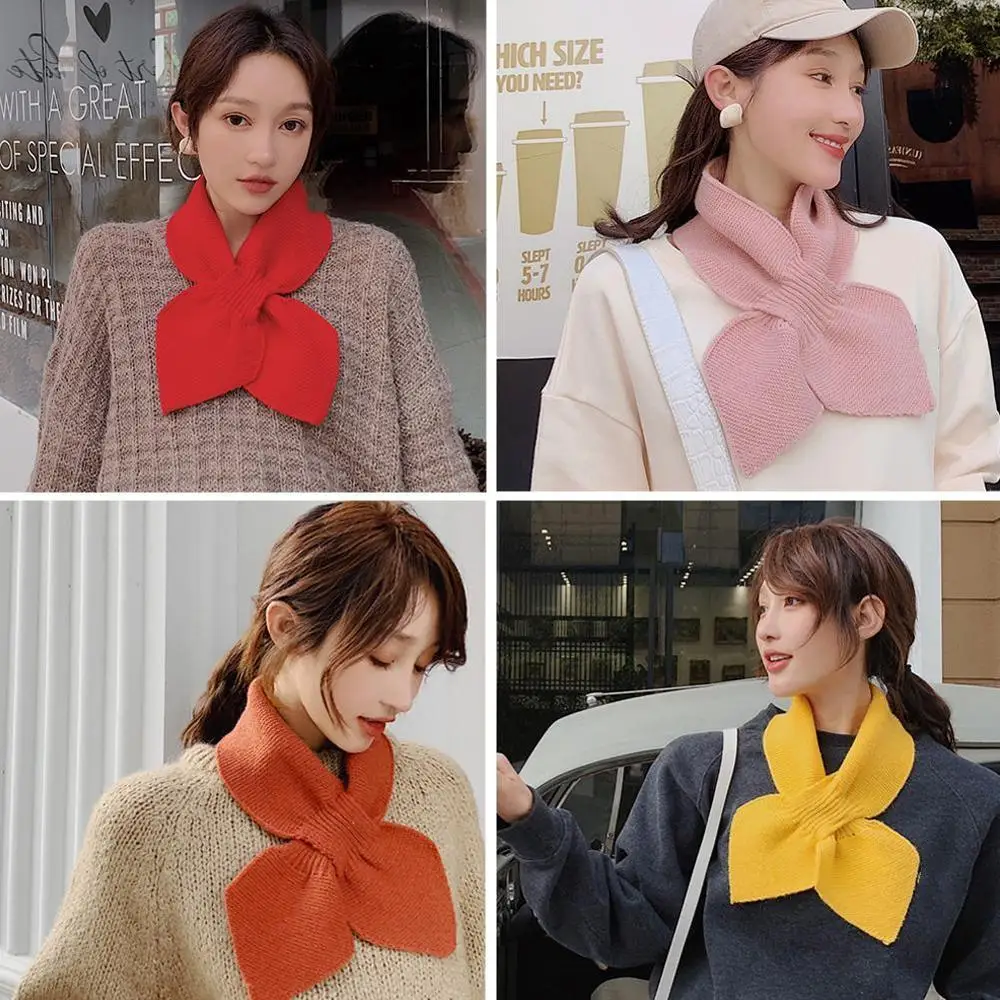 Женская Повседневная однотонная шаль с крестиком сохраняющая тепло на лямках