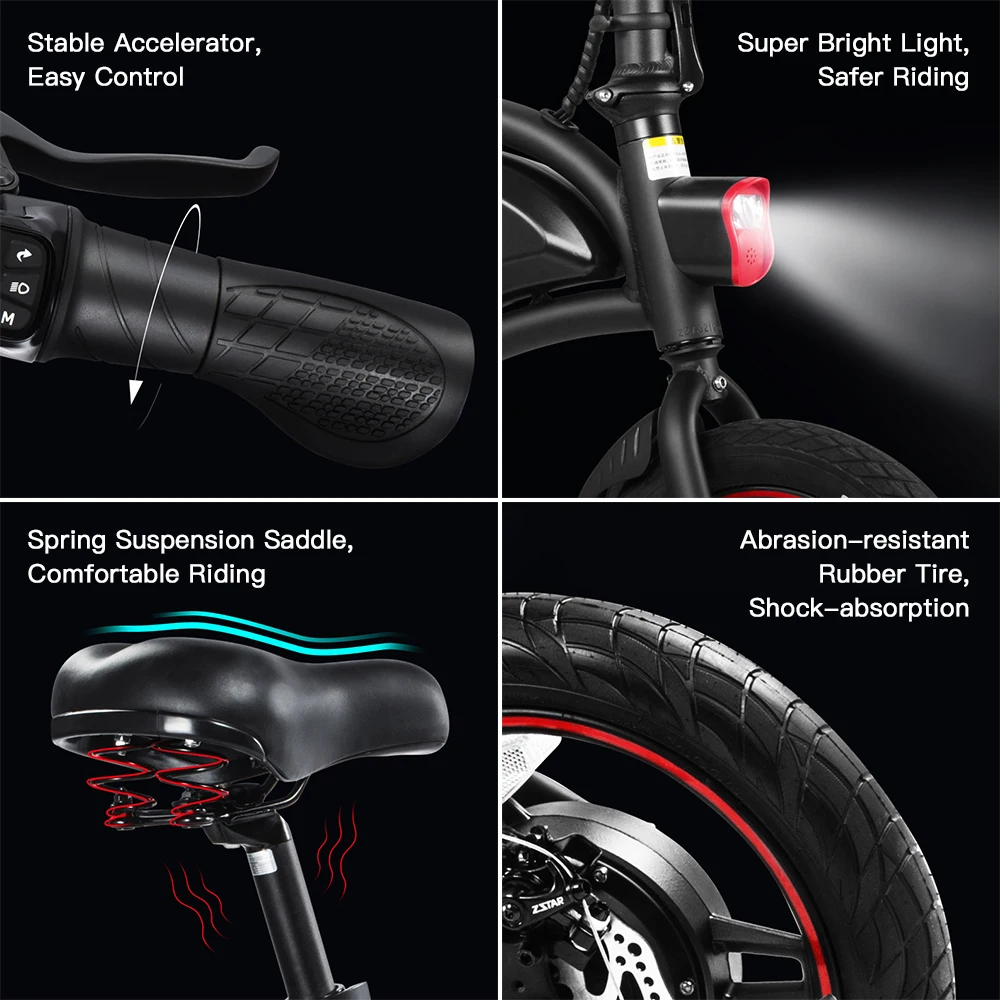 14 дюймовый складной электрический мопед для электровелосипеда 65 70 км