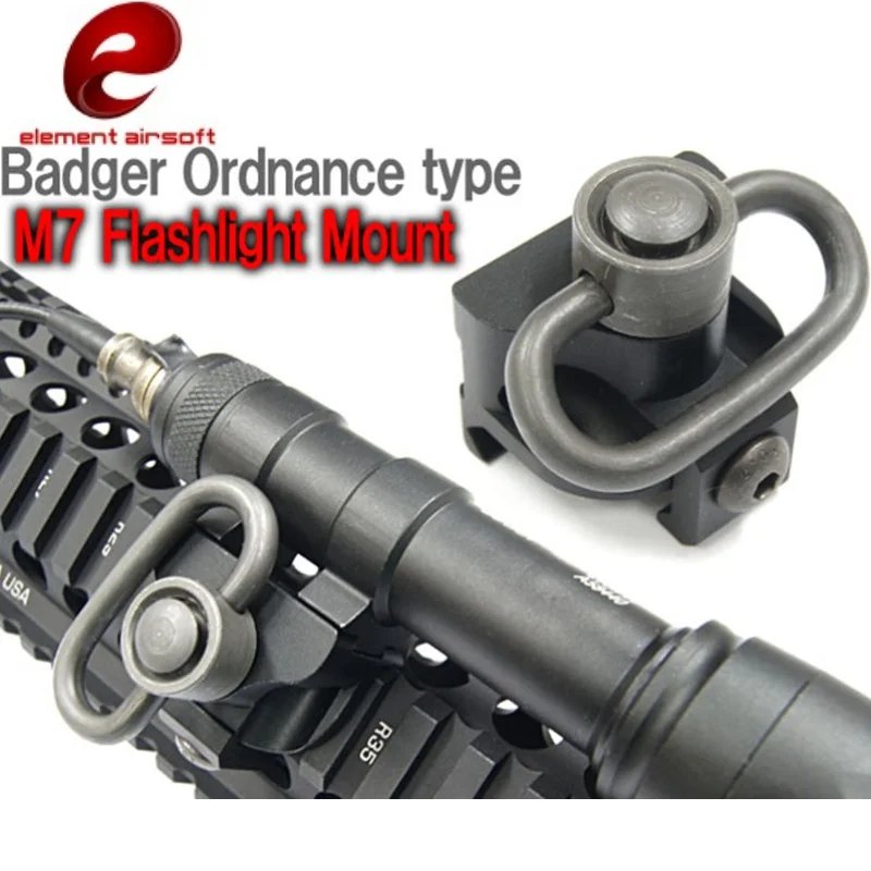 Element Airsoft M7 Скаут Mout антабка Охота вспышки светильник Softair тактическое оружие