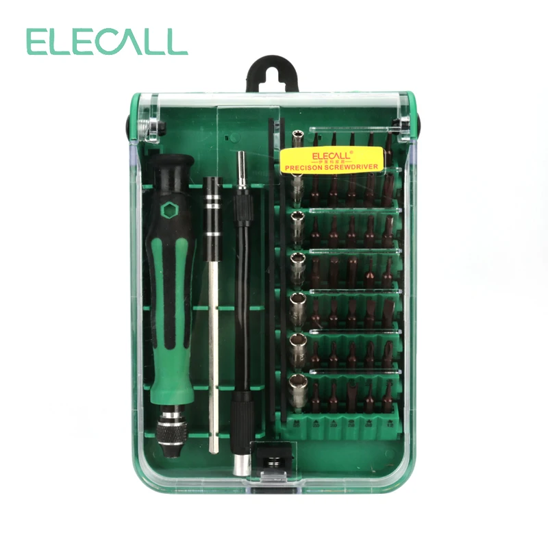 

ELECALL 45 in 1 Universal Screwdriver Set Multitool Phillips Hex Torx Screw Driver Kit Repair tools for Iphone Laptop Tablet