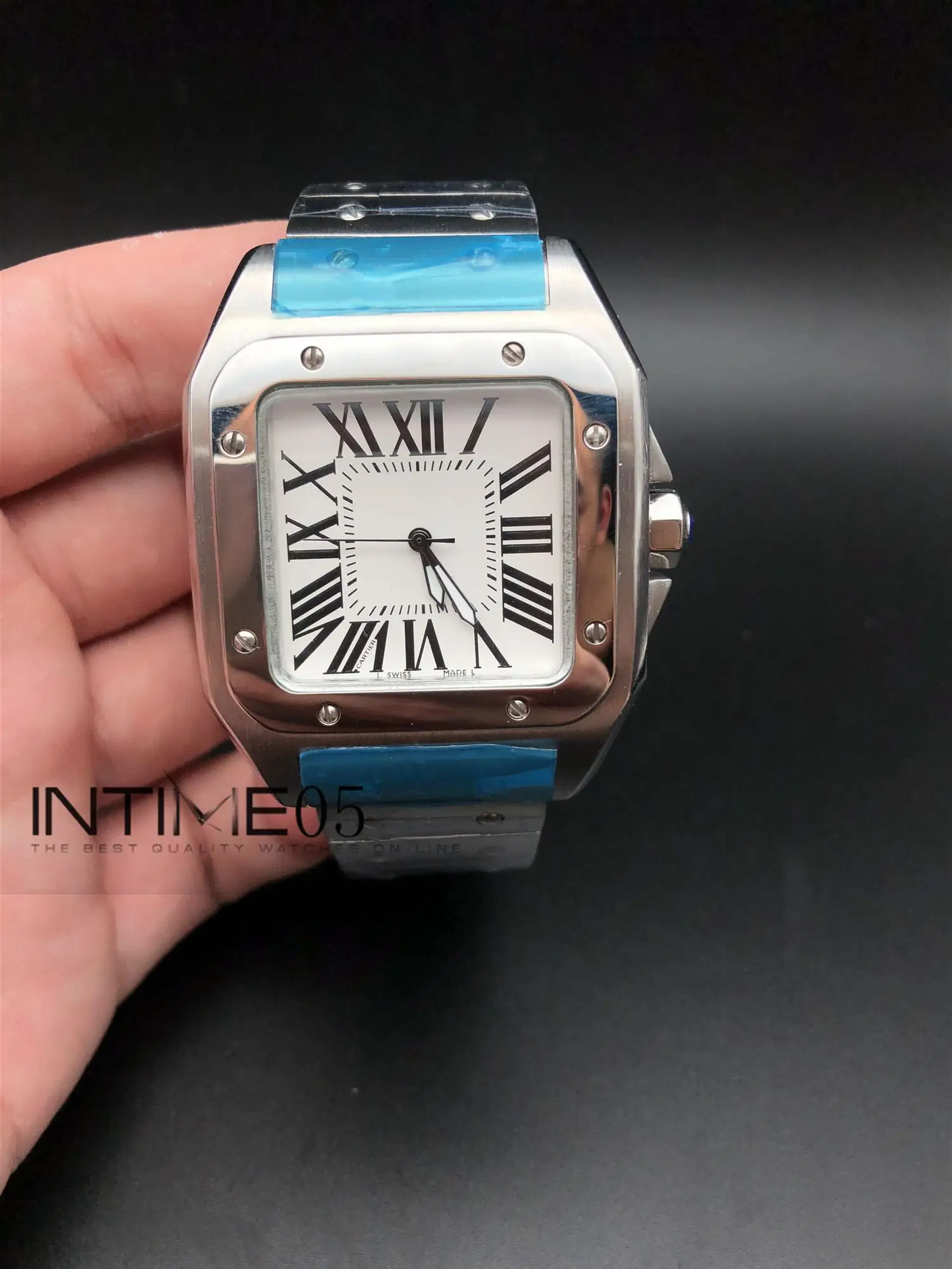 

Мужские часы 100 XL повседневные автомобильные часы из нержавеющей стали 2813 автоматический механизм механические 39 мм серебристый чехол ориг...