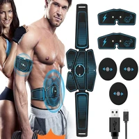 abdominal muscle stimulator abs trainer gear electro abdos toner ems stimulator abdomen building body home gym fitness equipment