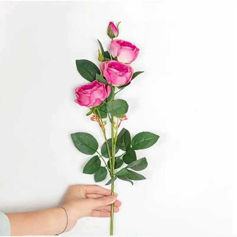 Искусственный искусственный цветочный стебель для дома и сада свадебные
